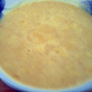 牛乳＆豆乳入りのかぼちゃスープ